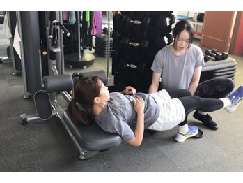 加圧スタジオ トップラン/【加圧】片足ヒップリフト