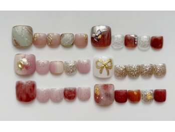 リー 浜松領家店(Ree)/フット10本アート