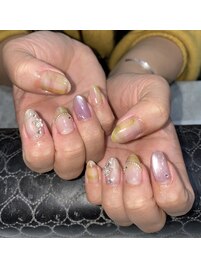 チェックネイル