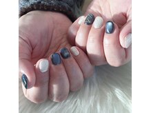 ファッシーナ(Fascina)の雰囲気（綺麗めカジュアル♪チップ長さ出しワンカラー＋ビジューアート）