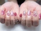 さくらんぼネイル