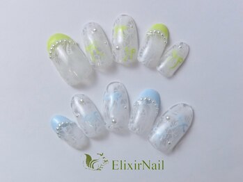 エリクサーネイル 池袋(Elixir Nail)/定額cやり放題/クーポン使用