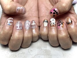ハロウィンネイル