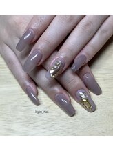 キョウネイル(kyou_nail)/長さだし2本アート