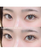 ノーチェ(noce)/フラットラッシュ120本dark moca