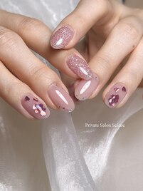 バレンタイン/ハートネイル