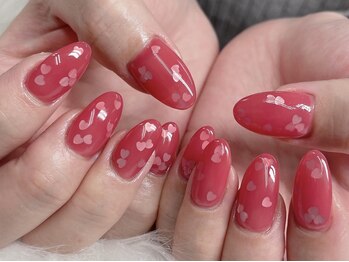 トイロ 西院店(TOIRO)/ハートホロネイル