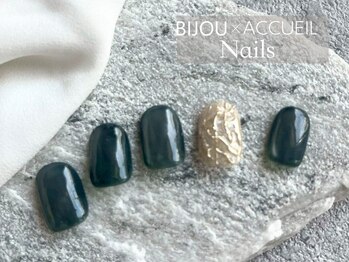 シックスティー ネイルズ バイ アクイユ 東中野(60min nails by ACCUEIL)/ちゅるんマグネットアートプラン