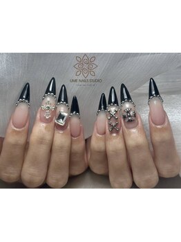 長さ出しのできるサロン