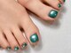リアネイル 大宮(Lia nail)の写真/デザイン豊富なフットネイル！8月まで限定クーポンあり。赤色LEDライトで肌にも輝きを★