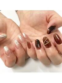 アシンメトリーネイル