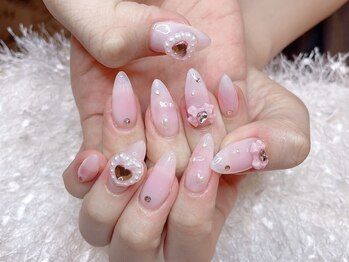 レアネイル 新宿(le'a nail)/チークネイル