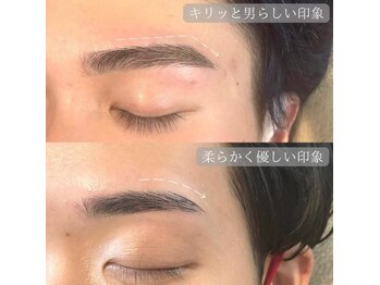 エルモ バイ エストアール 筑紫口店(L'mo by est-r.)/#美眉#アイブロウスタイリング