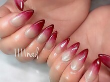 イチイチイチイチネイル(1111nail)/色っぽダブルグラデ♪