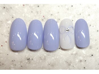 ネイルクイック 新越谷店/冬のシンプルデザイン