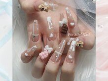 ピオミエルネイル 新宿(pio miel nail)/とろけるミルクチョコネイル