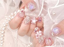 パラジェル登録サロン　ｎａｉｌ　ｓａｌｏｎ　ｐｕｐｐｙ　四条烏丸/ゴテゴテネイル※パーツ別途料金