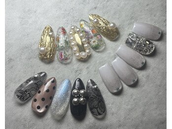 ネイル ブーマー(Nail BOOMER)の写真/【BOOMERデザイン★持ち込みOK（フィルイン）】ニュアンスから繊細アートまでお任せください◎