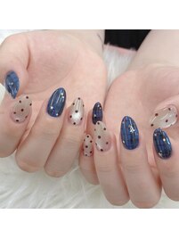 チェックネイル