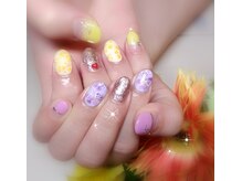 カズネイル(Kazu nail)/持ち込みデザイン85００円
