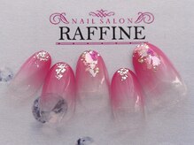 ネイルサロンアンドスクール ラフィーネ 池袋店/押し花シェルネイル◆¥6990