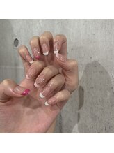 アンダーバーホワイトプラス 南海難波店(_WHITE+)/ピンクフレンチ