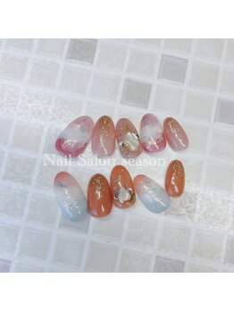 ネイルサロン シーズン(Nail Salon season)/定額デザイン8・9月のプチコース