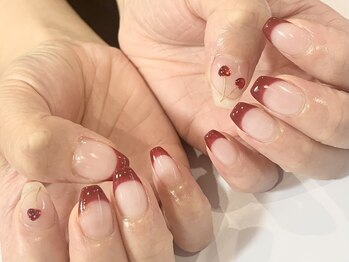 キャッツアイ東京 新宿店(Cat's eye TOKYO)/さくらんぼネイル