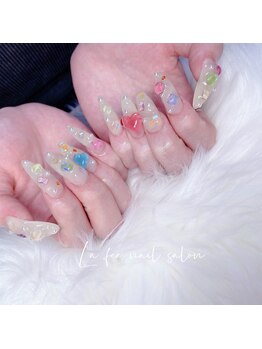 ラフェ ネイルサロン(La fee nail salon)/10本人気大きいパーツ付け放題