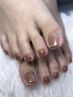 foot/親指2本アートデザイン【菌対策付き】