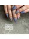 ～ぷっくりフラワーネイル～