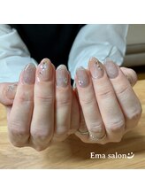 エマサロン(Ema Salon)/マグネット＆フラッシュネイル