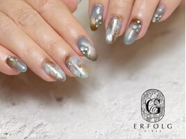 エレガントなニュアンスネイル！