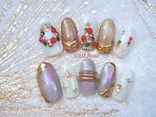 ネイルローズ(NAIL Rose)/クリスマスネイル　ツリーリース