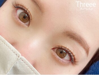 スリーネイルプラスアイラッシュ(Threee Nail+Eyelash)/上がるまつ毛！アップワード！
