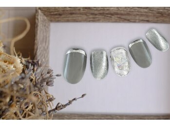 ファストネイル コクーンシティさいたま新都心店(FAST NAIL)/冬フット べっ甲 【10779】