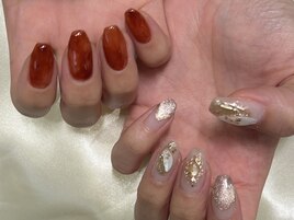 【　ちぐはぐネイル　】