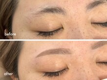 アオ おもろまち(ao.)/眉カラー×美眉スタイリング