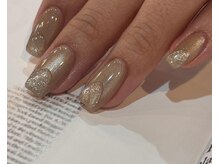 アイネイルズ 梅田店(I nails)/マグネットぷっくりシンプル