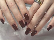 アンダールネイル(andar nail)/ボルドー　momoka