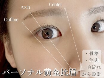 レレガンス(LELEGANCE)の写真/【中崎町にNEW OPENの似合わせ美眉サロン♪】元ヘアメイクアーティストによるナチュラルアイブロウ¥3,980♪