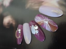 ネイルズ ビー 南昭和町本店(Nail's be)/フラワーネイル