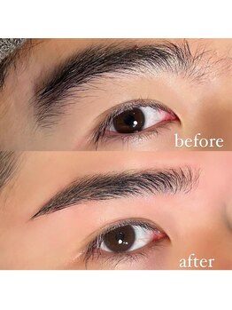 アイグラッド(eyeglad)/メンズ　アイブロウスタイリング