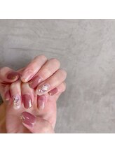 アティックネイルアトリエ(attic nail atelier)/オフィスニュアンスネイル★