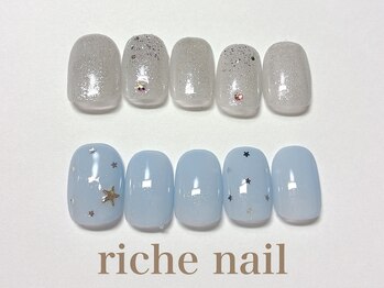 リッシュネイル 新百合ヶ丘店(riche nail)/シンプルアートコース