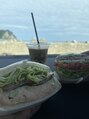 メナードフェイシャルサロン 宮の沢 余市の3birdさんのサンドイッチを海を見ながら食べるのが最高!