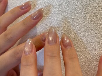 ヌーディマグネットネイル