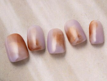 アイネイルズ 天神今泉店(I-nails)/ニュアンスもやもやパープル