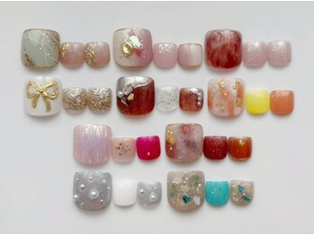 リー 浜松領家店(Ree)/フット10本アート