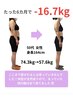 【じっくり本気のボディメイク！】ダイエットプランニング+痩身整体￥13000→
